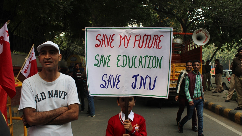 JNU protest 1