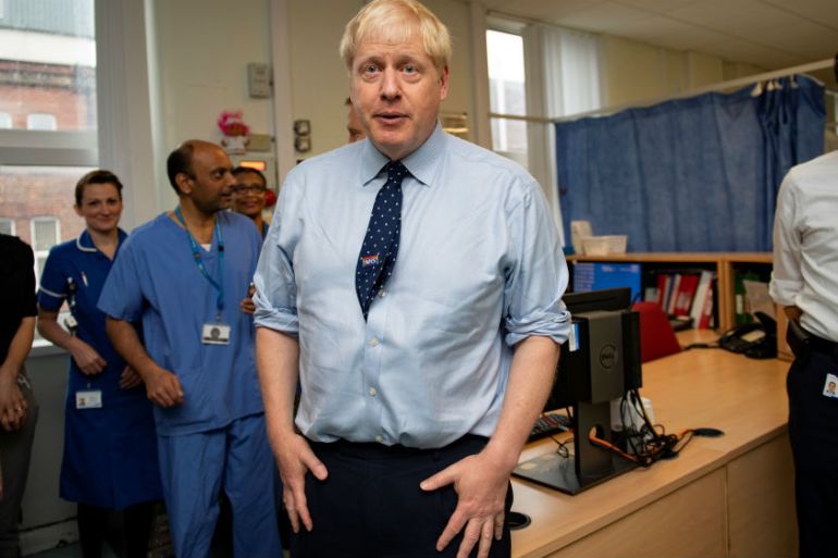 Boris in hospital - reuters