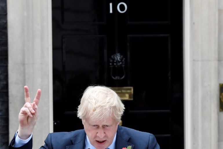 Boris election announcement Reuters
