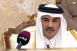 Emir of Qatar [Screengrab/Al Jazeera]
