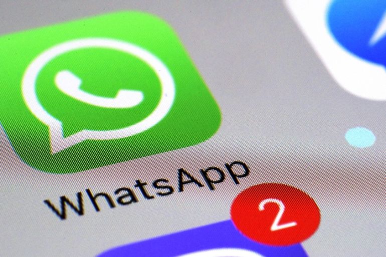 WhatsApp communications app