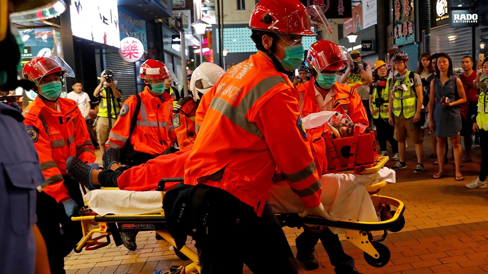 Hong Kong paramedics