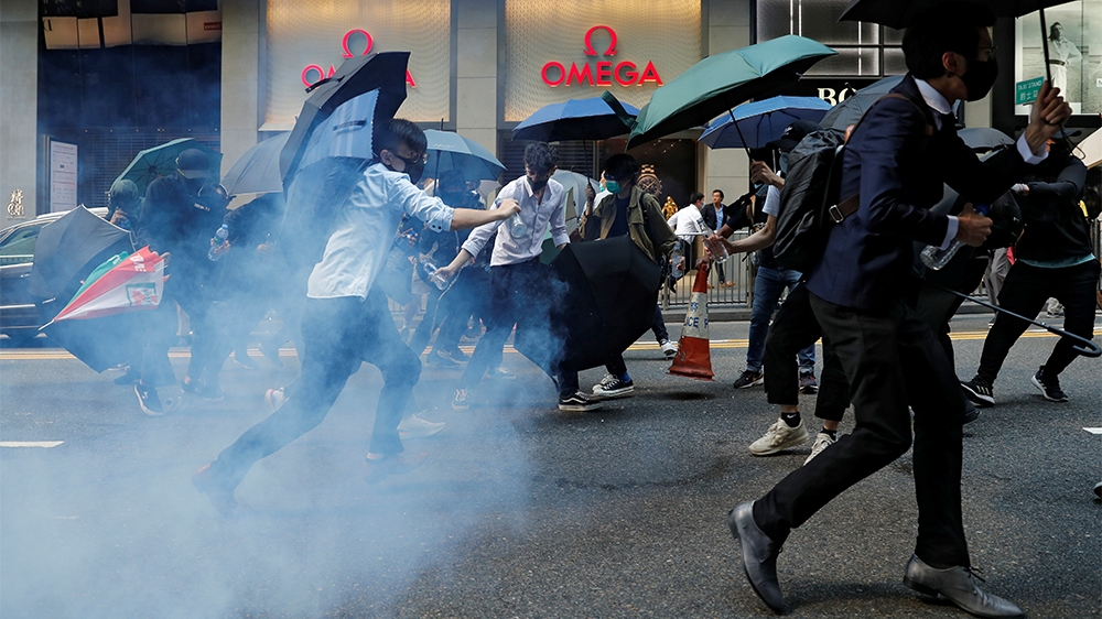 Hong Kong protests Central