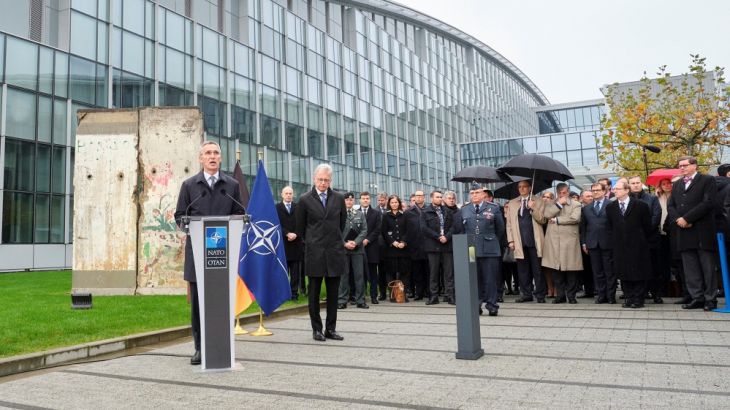 Commemoration ceremony of the 30th anniversary of the fall of the Berlin Wall