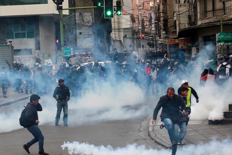 Clashes Bolivia