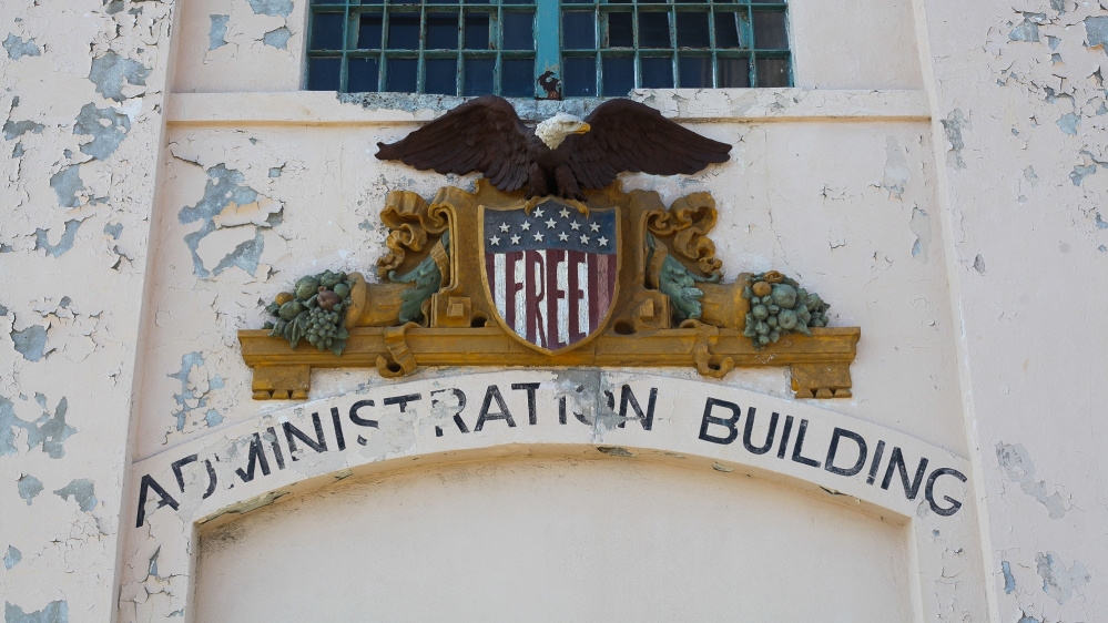 Alcatraz building sign - DO NOT USE