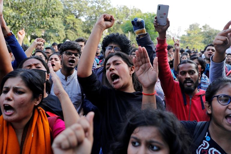 India Student protests