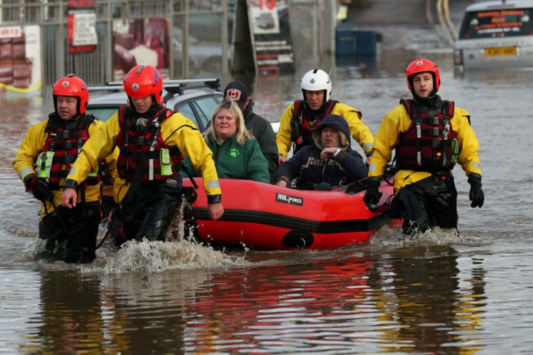 Flooding up north - reuters