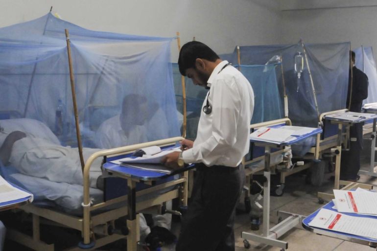 Dengue fever patients in Rawalpindi