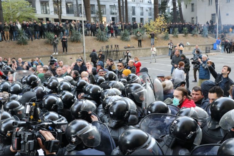 Demonstration in Georgia