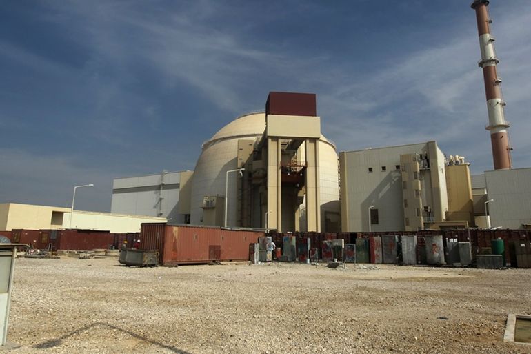 In this Tuesday, Oct. 26, 2010 file photo, the reactor building of the Bushehr nuclear power plant is seen just outside the southern city of Bushehr, Iran. A report by Iran''s official news agency quo