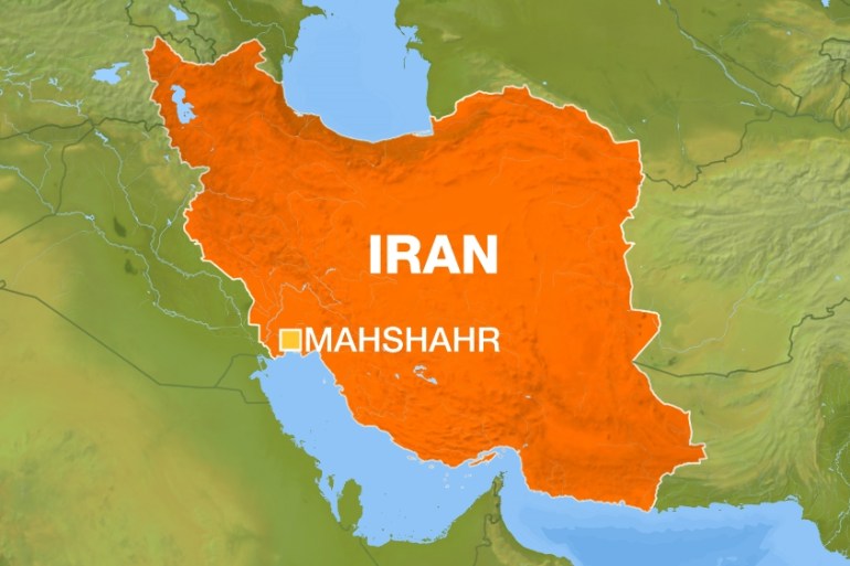 Mahshahr, Iran map