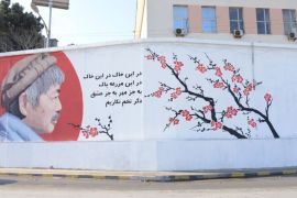 Japanese doctor killed in Afghanistan mural