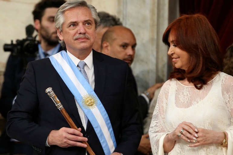 Argentina swearing in