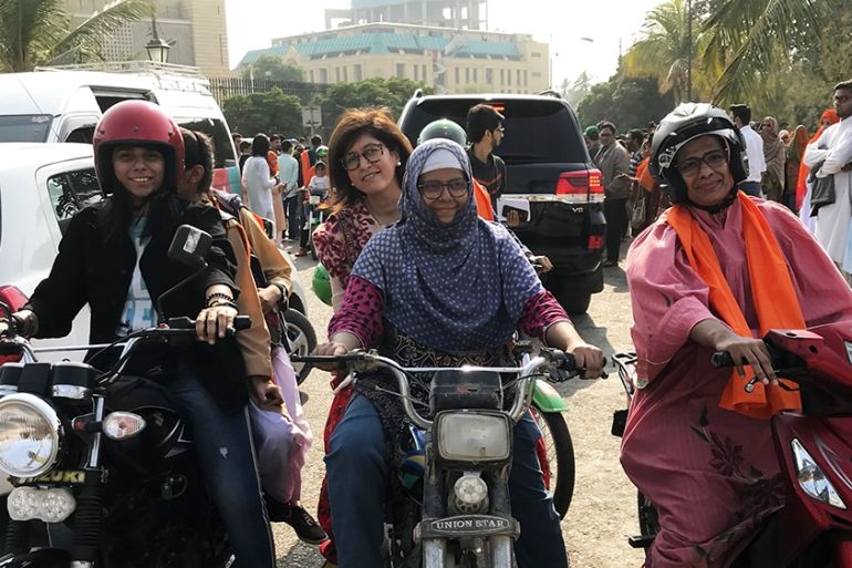 Women on Wheels Karachi 1