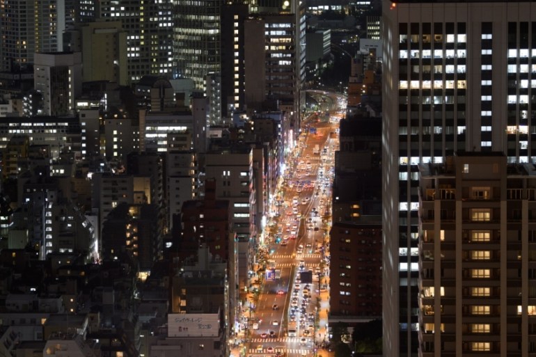 Tokyo Skyline (Bloomberg)