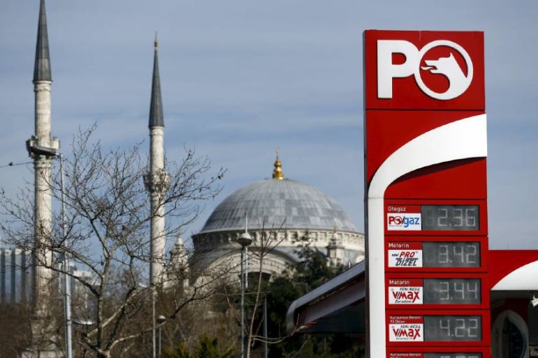 Turkey oil petrol - reuters