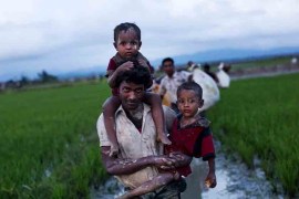 Myanmar Rohingya exodus 2017