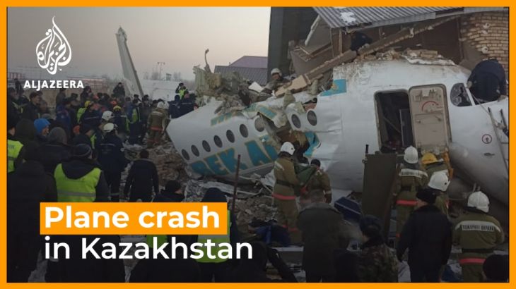 Fatalities after plane crashes near Almaty, Kazakhstan