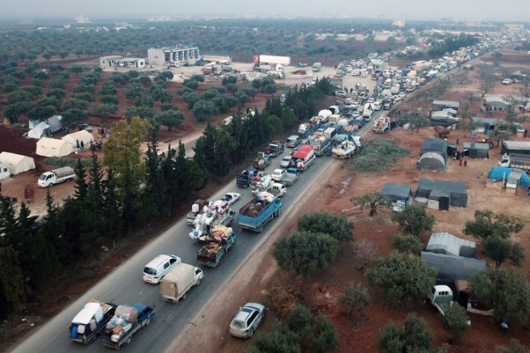 2 thousands civilians leave their homes in the last 24 hours in Idlib