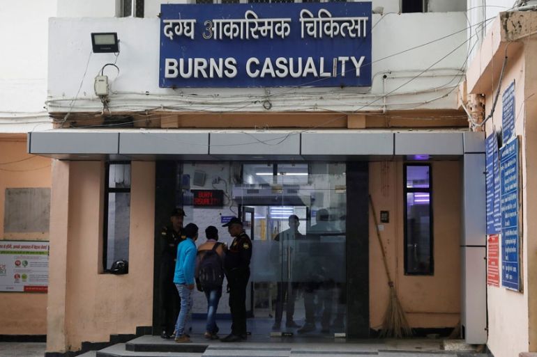 India rape victim set ablaze