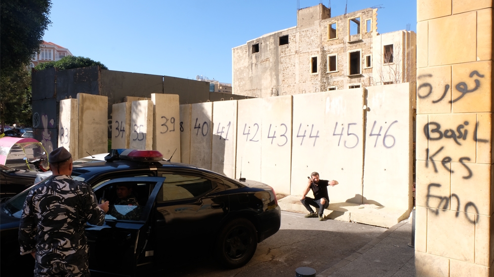 Wall in Beirut 2 [Timour Azhari/Al Jazeera]