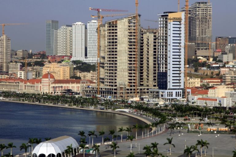 A general view Luanda, Angola''s capital