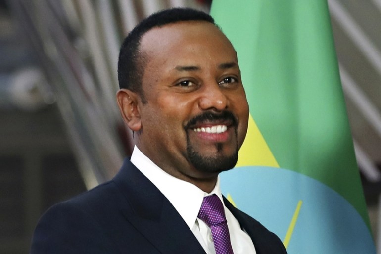 Ethiopian Prime Minister Abiy Ahmed at the European Council headquarters in Brussels. Abiy Ahmed announced a failed coup attempt during a public address on TV Sunday, June 23, 2019, allegedly led by a