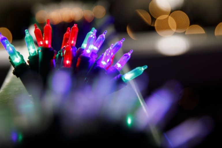 Christmas lights (Bloomberg)