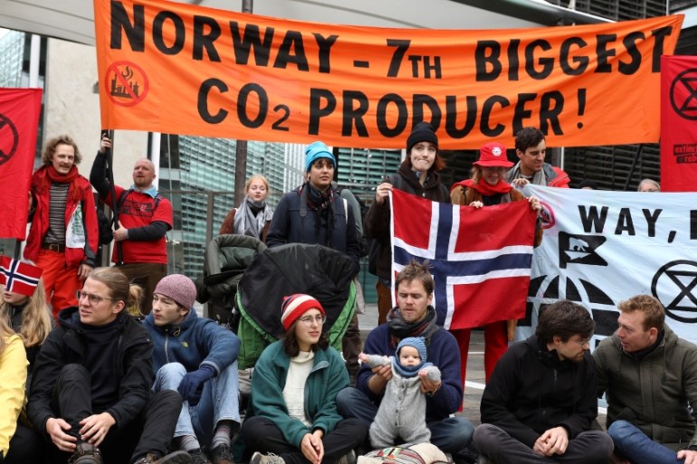 Norway environmental protest