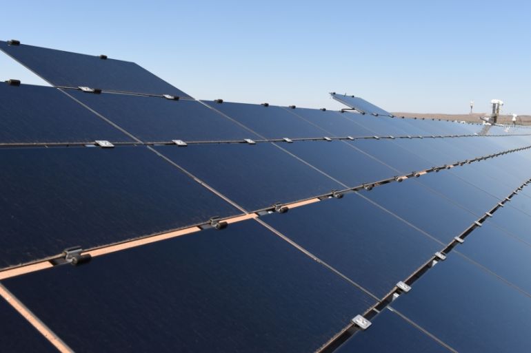 Australia solar panels (Bloomberg)
