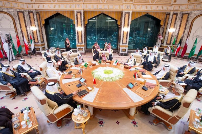General view of the Gulf Cooperation Council (GCC) summit in Mecca, Saudi Arabia, May 30, 2019. Picture taken May 30, 2019. Bandar Algaloud/Courtesy of Saudi Royal Court/