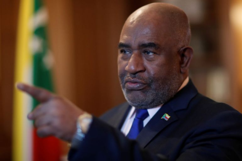 Comoros' President Azali Assoumani