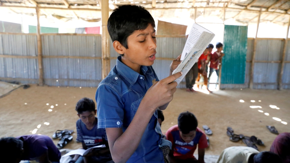 Rohingya school Reuters