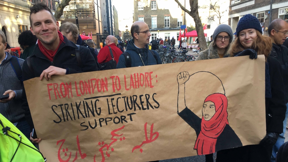 UK university strike