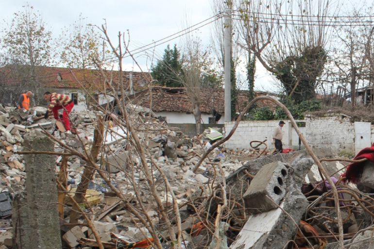 Albania earthquake by Katy Fallon