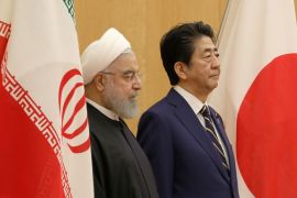 Rouhani in Japan