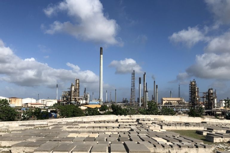 Curacao oil refinery