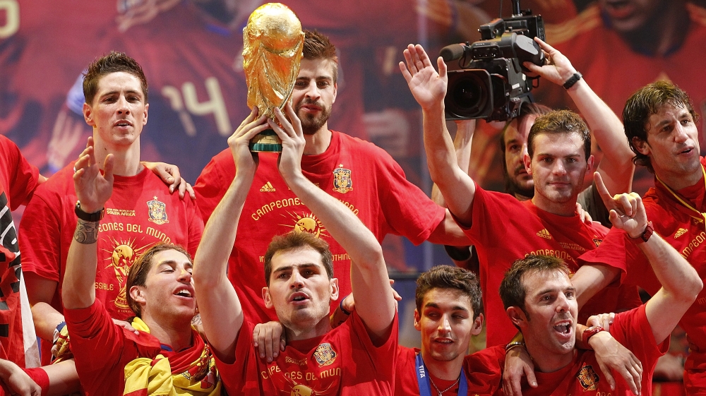 FIFA 2010 World Cup Champions Spain Victory Parade And Celebrations