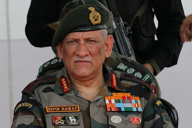 India’s Chief of Defence Staff General Bipin Rawat