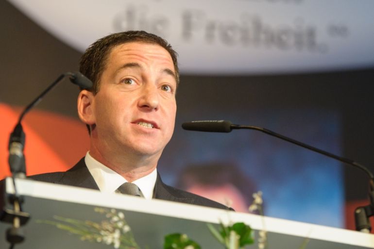 US investigative journalist Glenn Greenwald