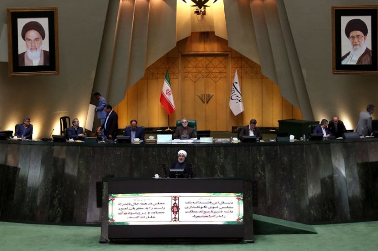 Iran''s President Rouhani presents new budget for the financial year