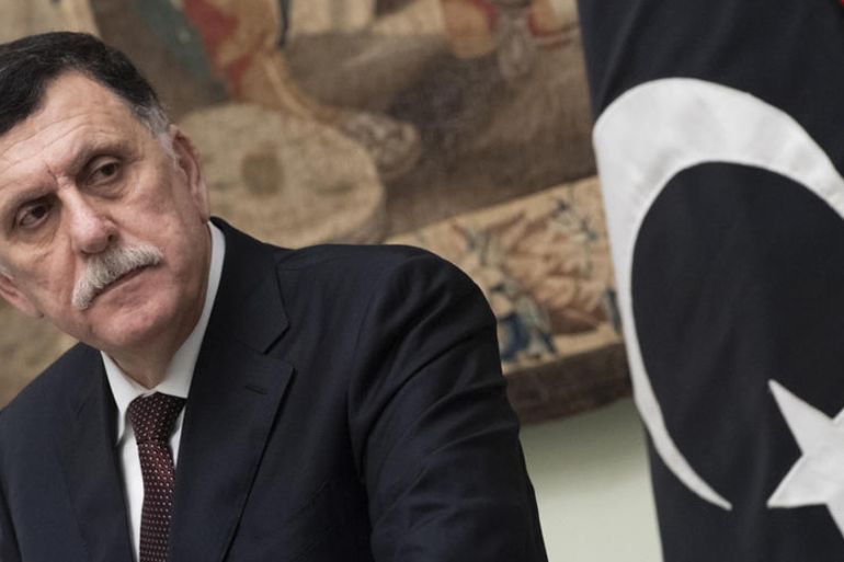 Libya''s GNA President Fayez al-Sarraj