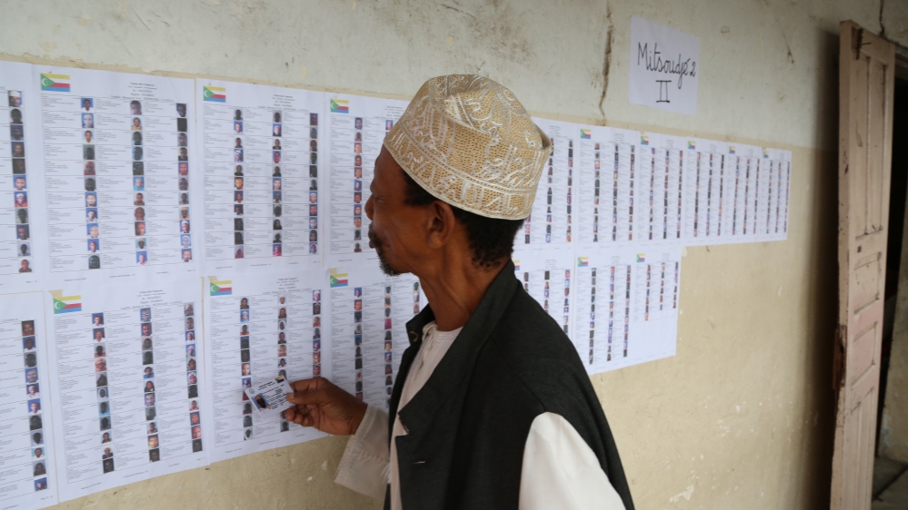Comoros parliamentary election