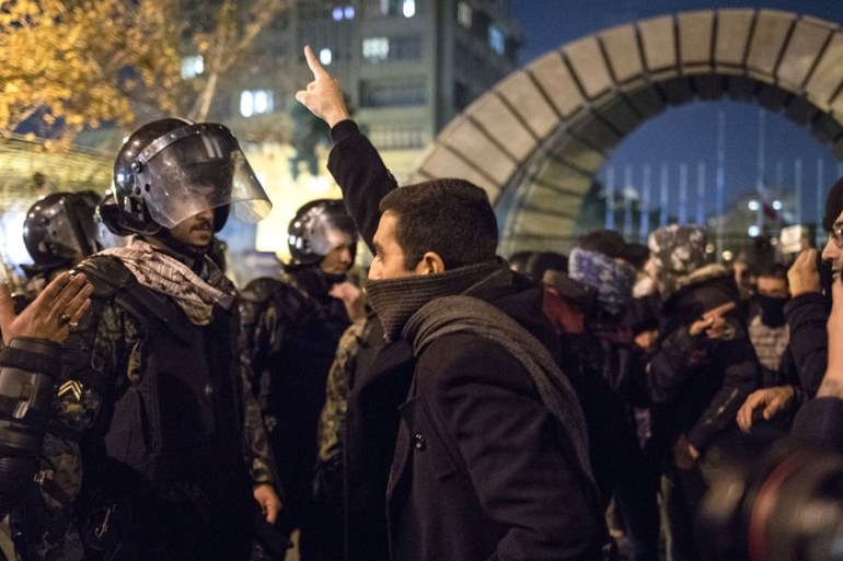 Anti-government protests Tehran [Stringer/AFP]