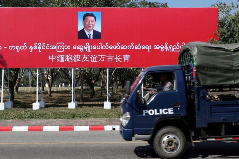 Chinese President Xi Jinping ahead of his visit to Myanmar in