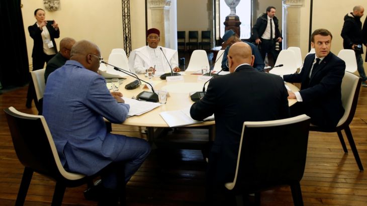 Macron and Sahel leaders attend a summit in Pau