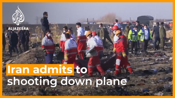Iran admits it shot down Ukrainian passenger plane