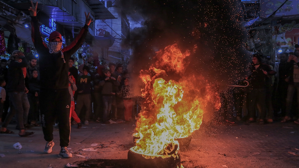 Gaza protests [Walid Mahmoud/Al Jazeera]