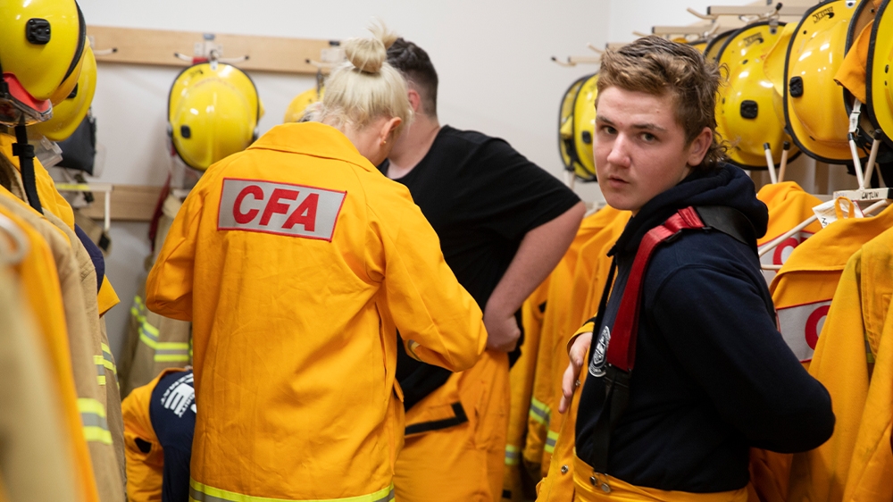 Australia volunteer firefighters 